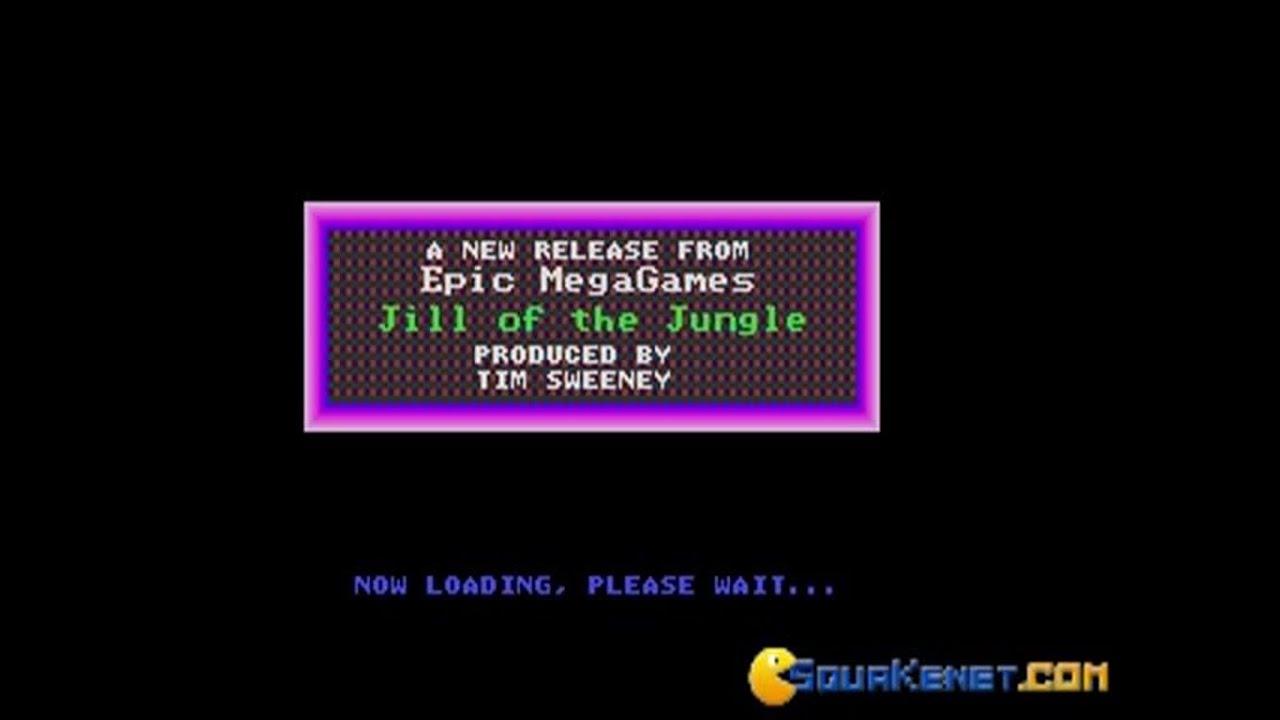 Jill of the Jungle gameplay (PC Game, 1992)