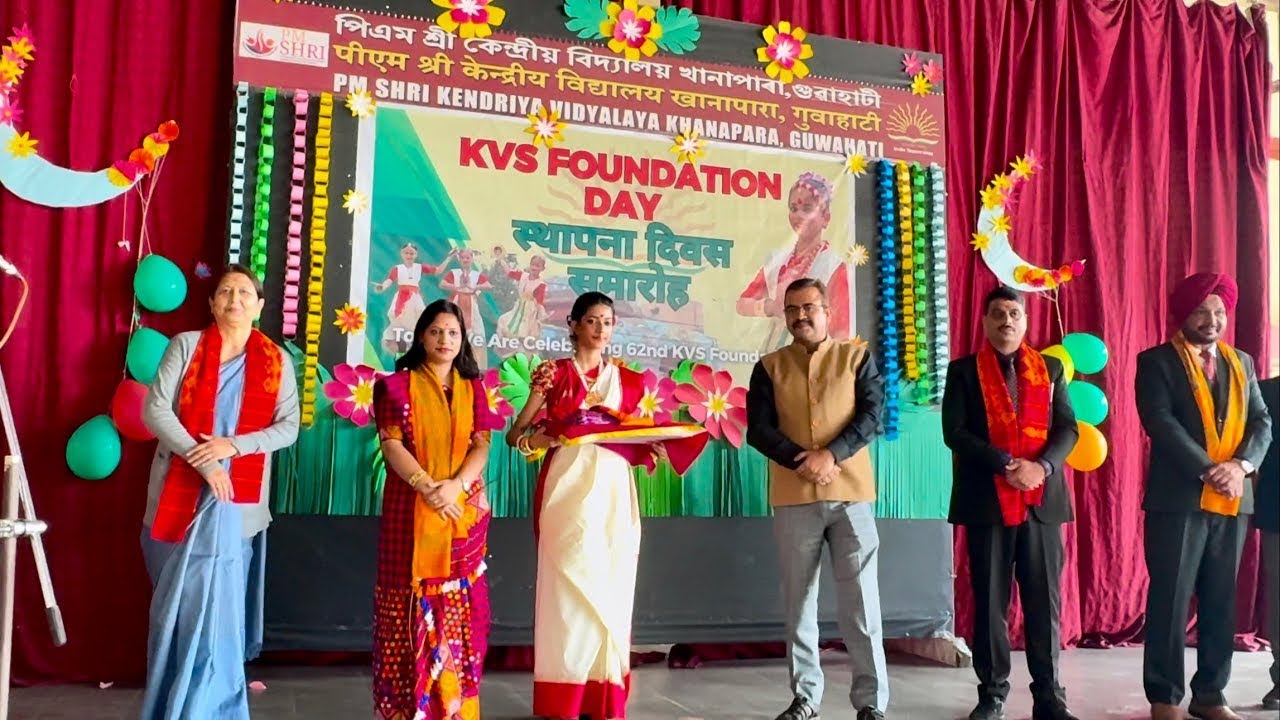 KVS Foundation Day Celebration || PM Shri KV Khanapara || 15 Dec 2024|