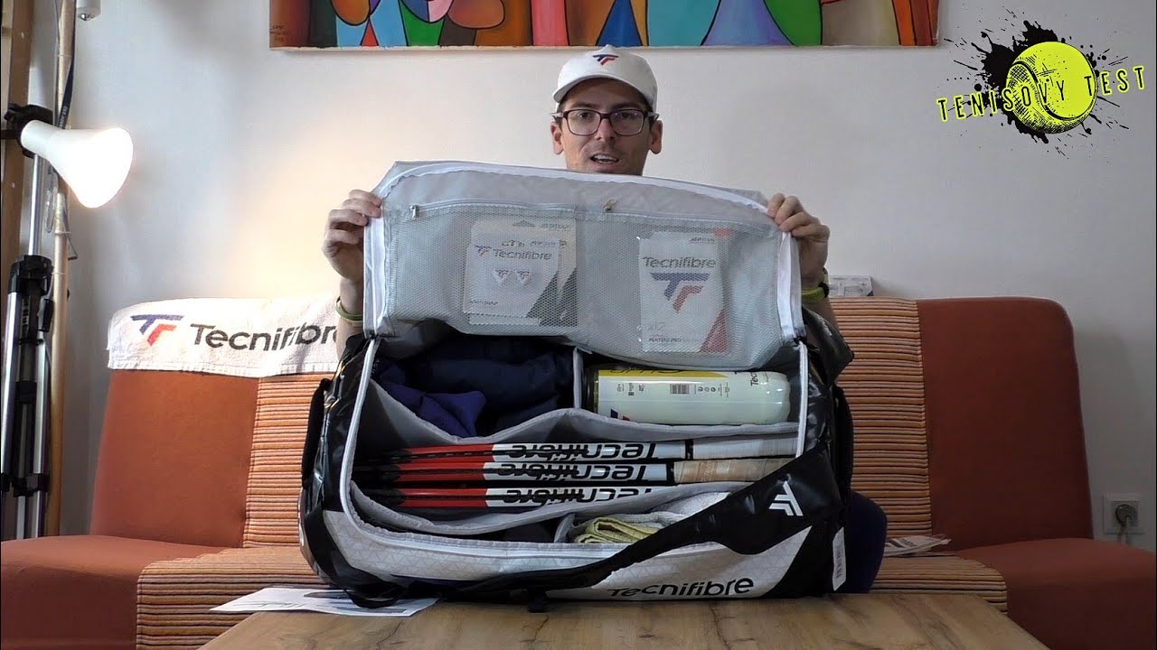 Nejvšestrannější odolná tenisová taška TECNIFIBRE TOUR RS ENDURANCE RACKPACK XL
