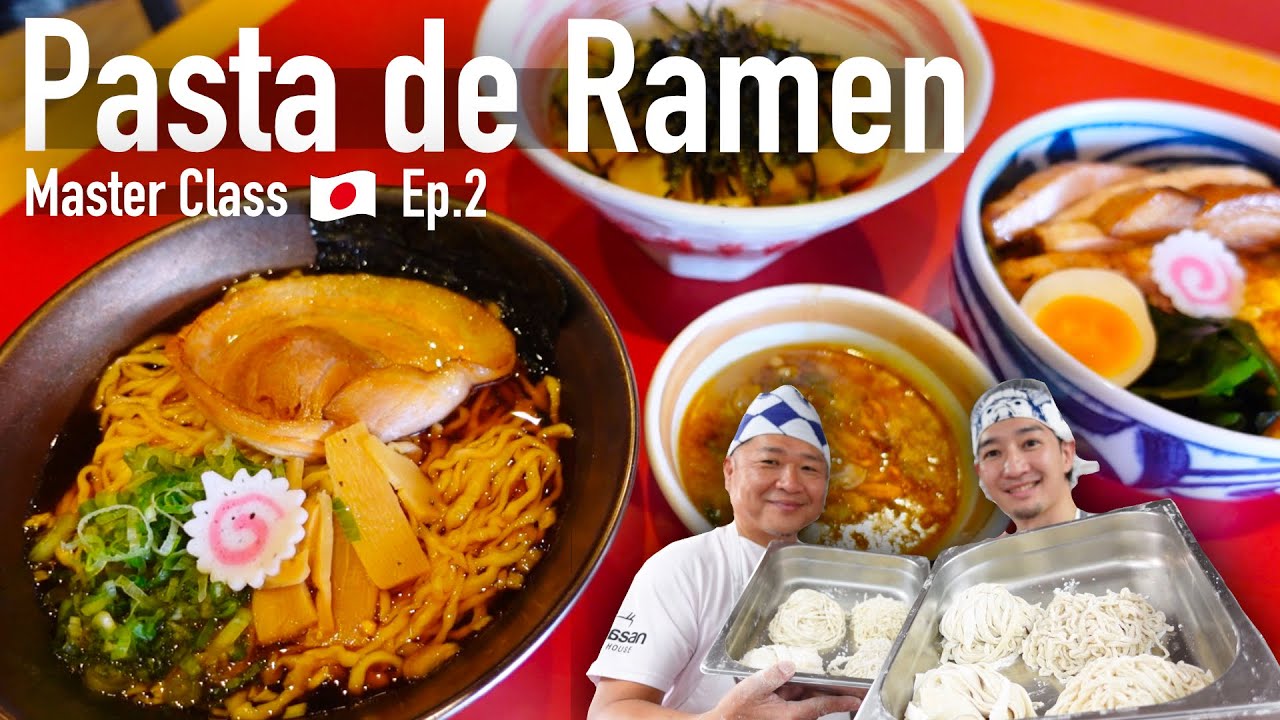 ¿Sabes cómo preparar “Pasta de Ramen”?, Master Class #Ep.2 | Cocina Japonesa Con Yuta