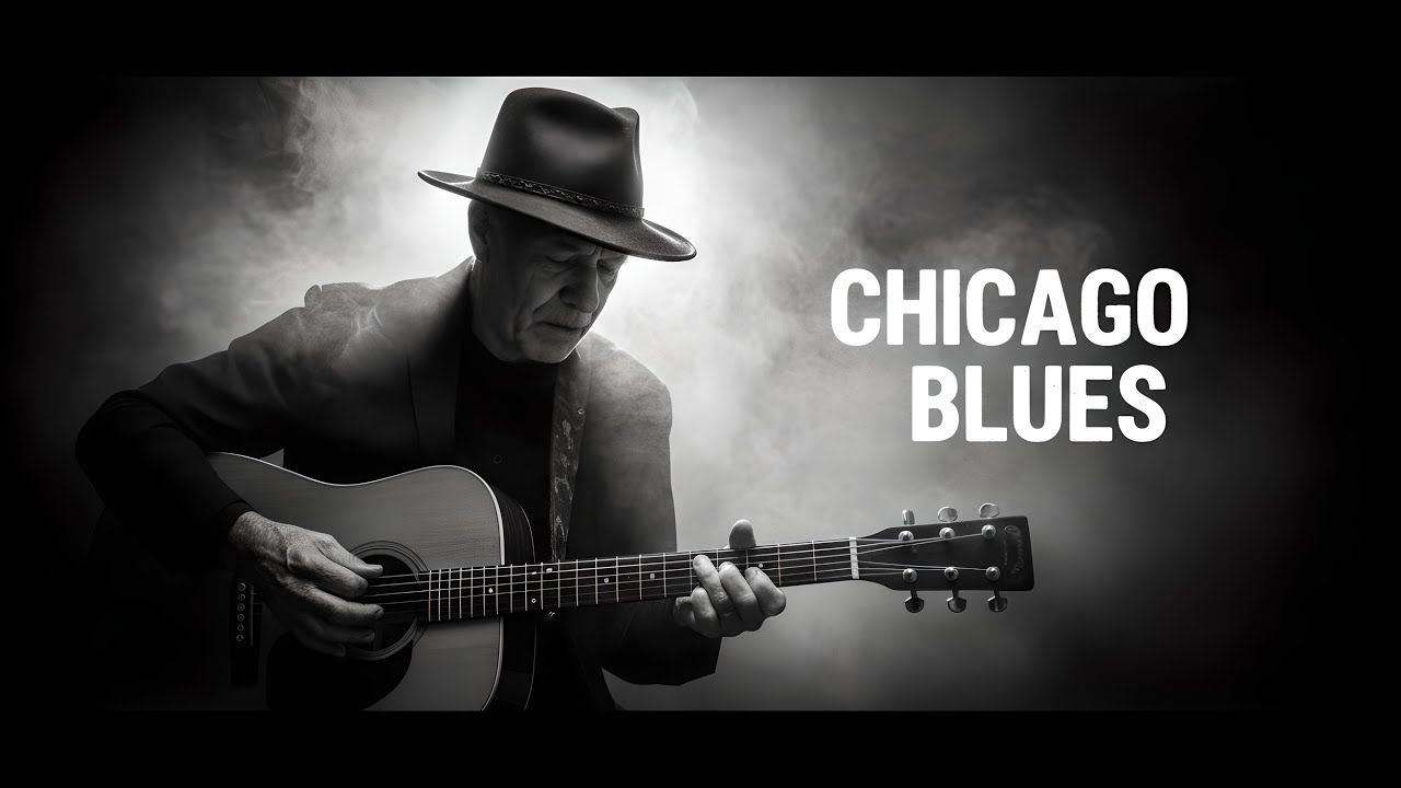Chicago R&B Vibes – Soulful Evening Blues - Acoustic Guitar