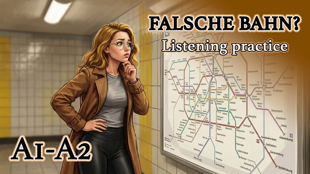 Learn German with a Simple Story | Gets lost in Berlin