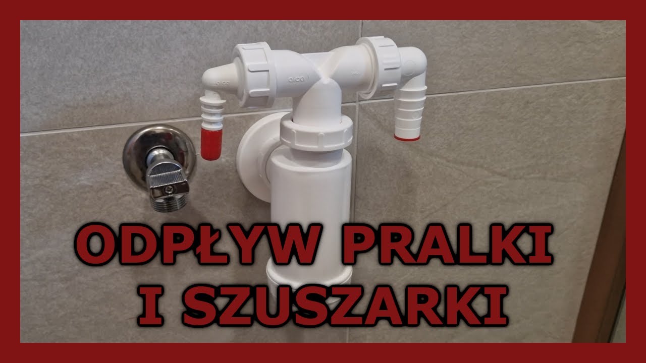 Odpływ Pralki i Suszarki