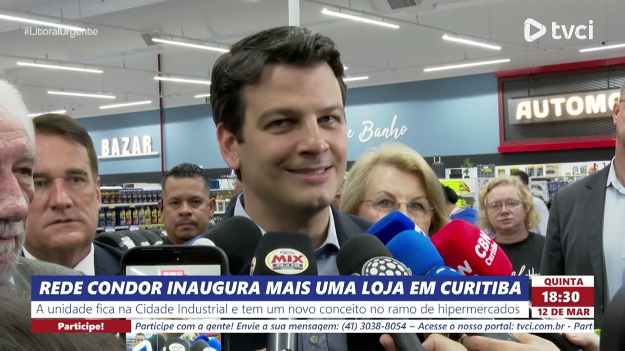 REDE CONDOR INAUGURA MAIS UMA LOJA EM CURITIBA