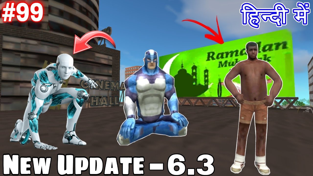 New Power in New Update 6.3 Rope Hero Vice Town by Game Definition in Hindi/Urdu KGF 2 Techno Gamerz