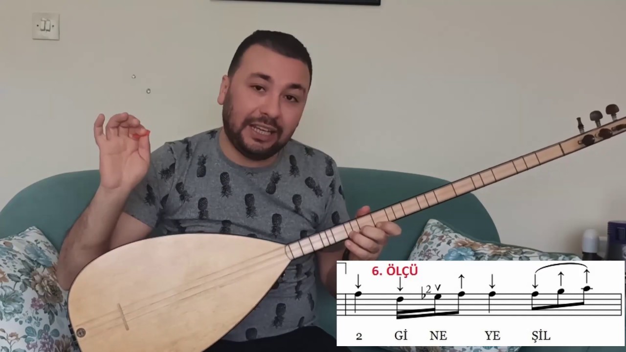 GİNE YEŞİLLENDİ GERMİR BAĞLARI Uzun Sap Bağlama Ders 96
