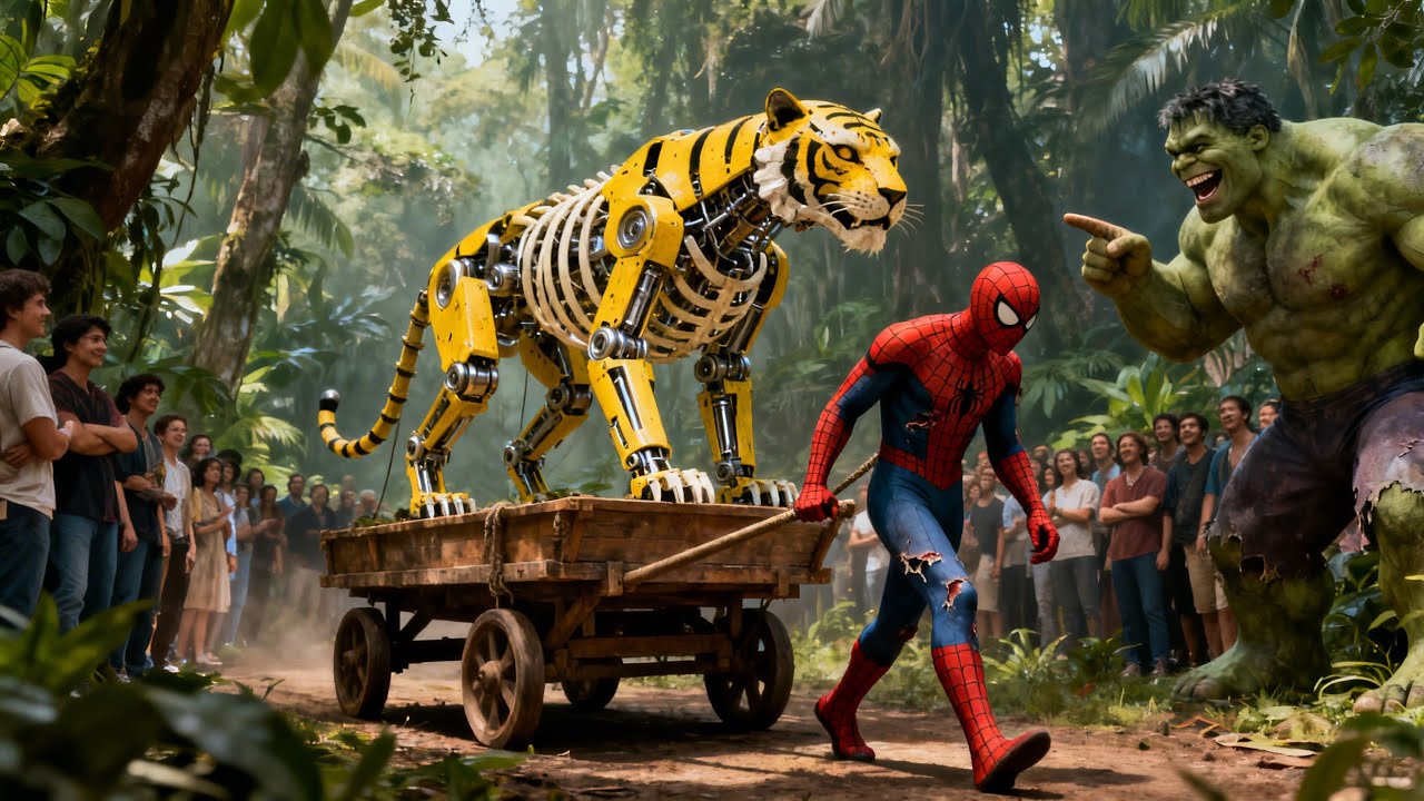 SPIDERMAN Wins The Magic Legendary tiger Racing Championship – Epic Racing Challenge. 
