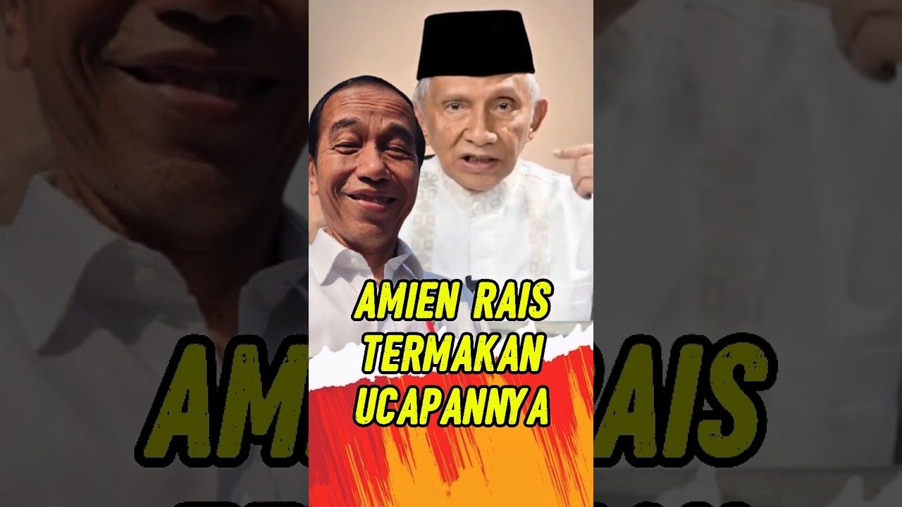 AMIEN RAIS TIDAK DAPAT DIPERCAYA #shorts #amienrais