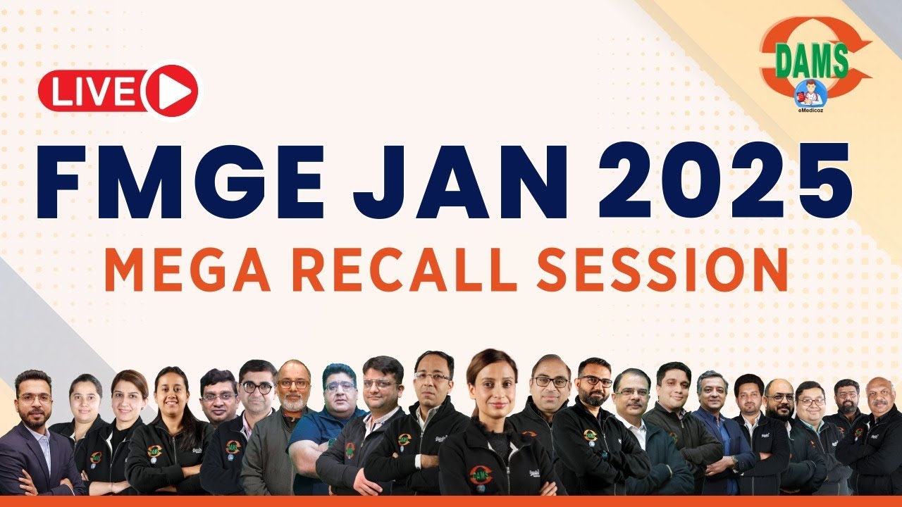 Mega Recall session | FMGE Jan 2025