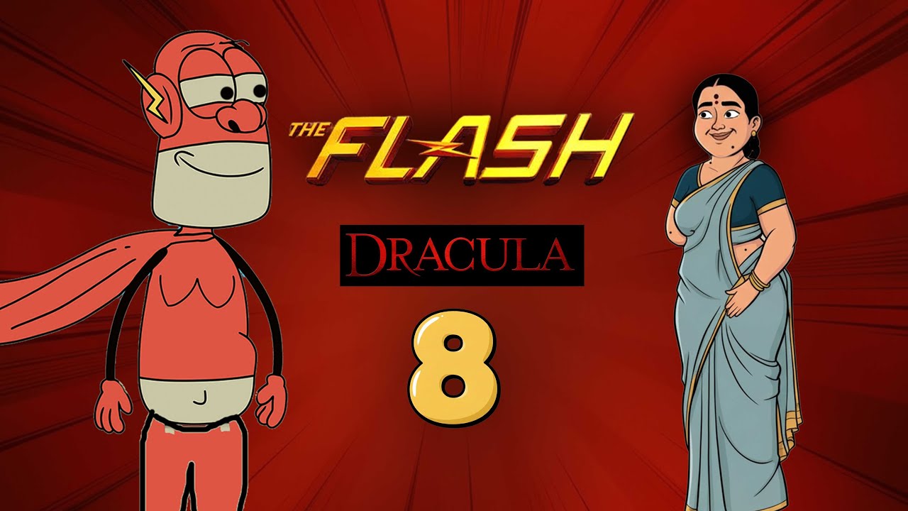 The Flash vs Dracula | Episode 8 | Funny Cartoon in Telugu