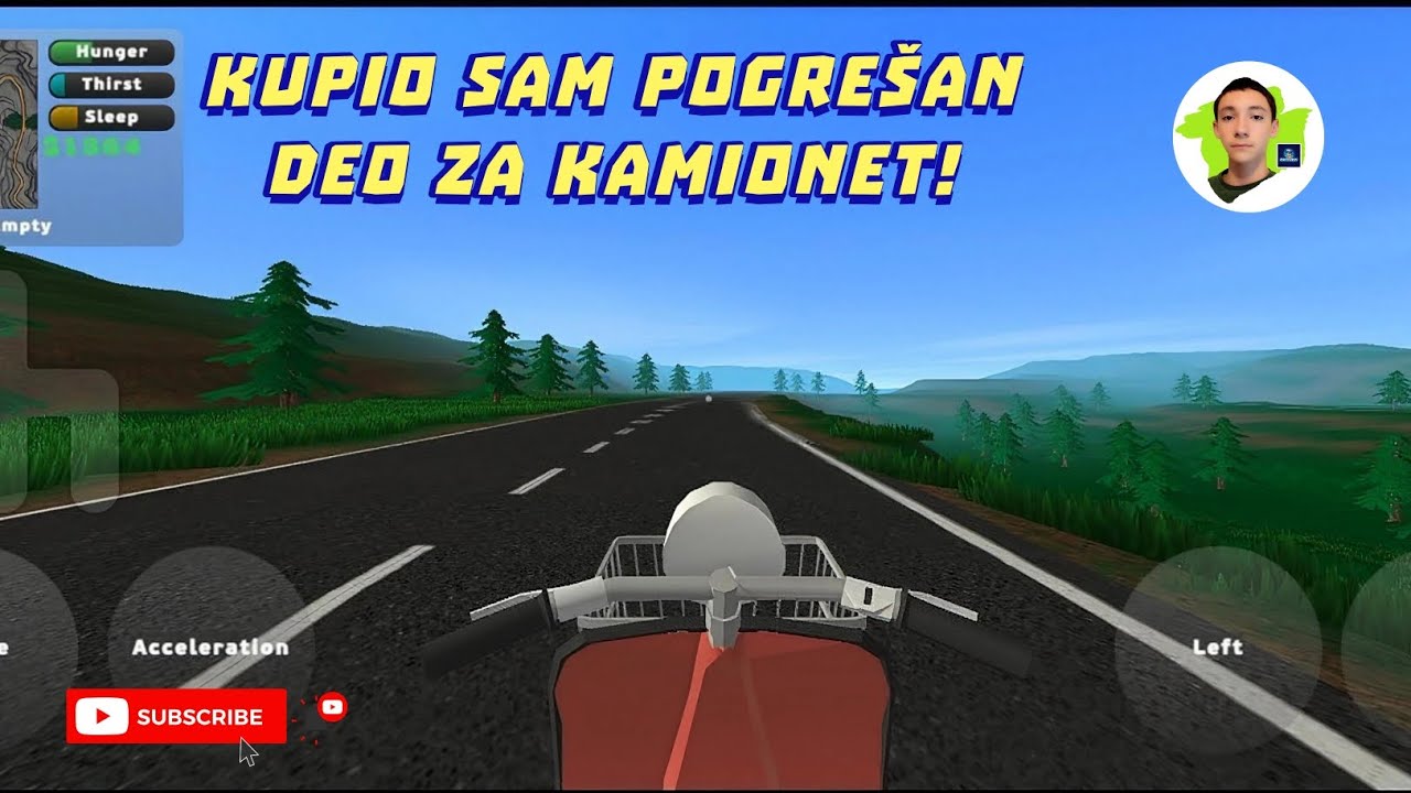 VOŽNJA SKUTEROM, KUPOVINA POGREŠNA - PickUp Simulator