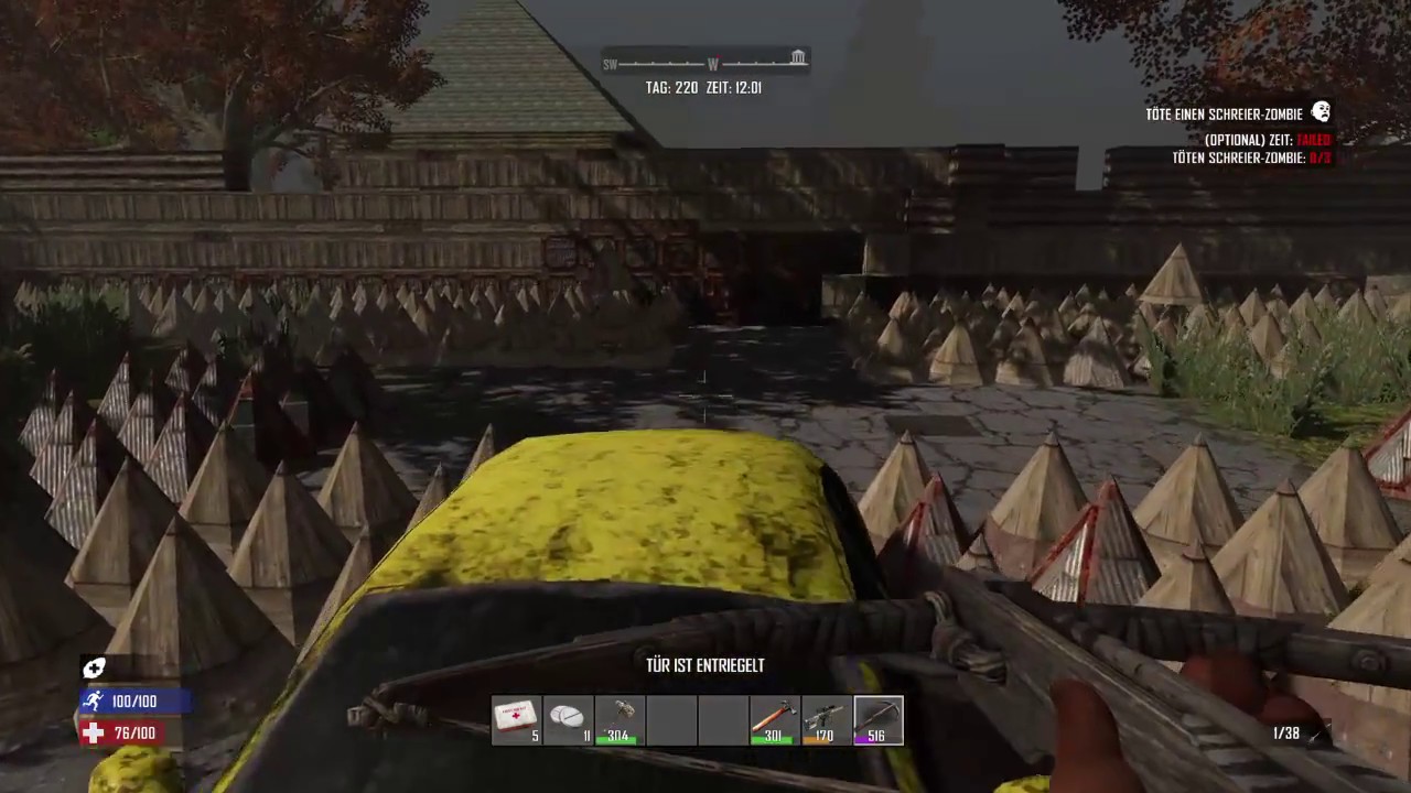 7 Days 2 Die  lets play Die Stadt und Optimale Schutzbunker