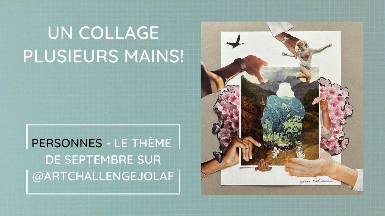 Collage avec moi - PERSONNE sur Art Challenge Jolaf