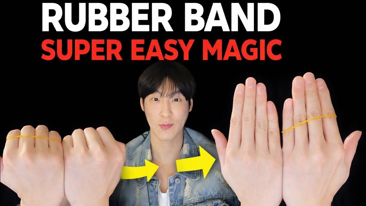 rubber band super easy magic