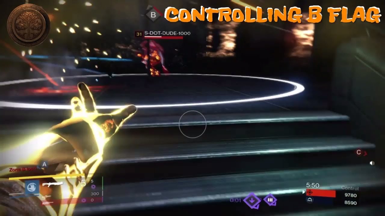 Camping on and Controlling B Flag