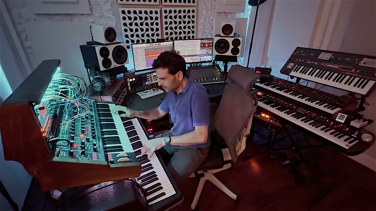 Moog Matriarch with Vintage Vibe Electric Piano