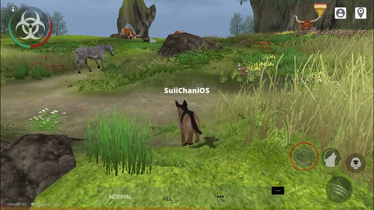 dog online monsturd virus test gameplay on a old iphone