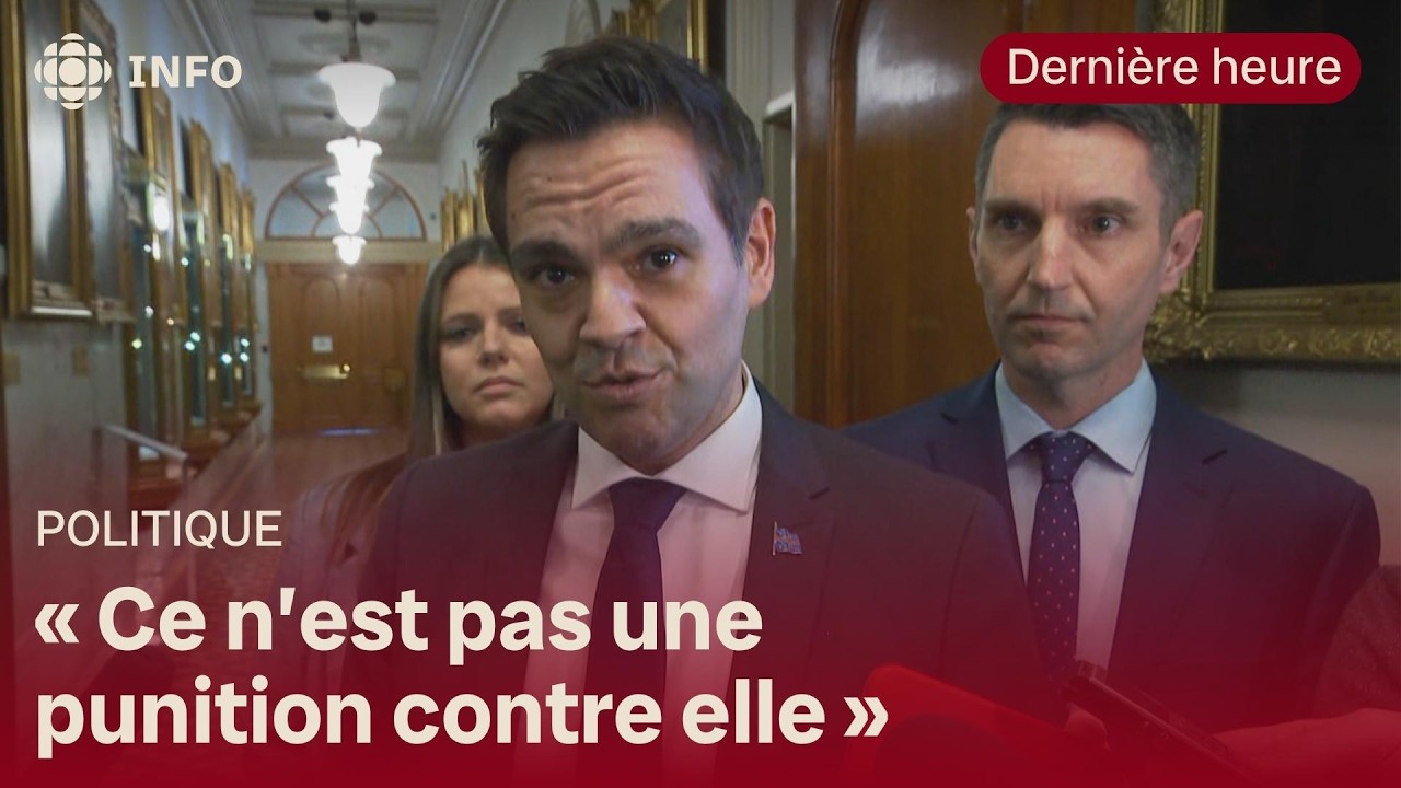 Marwah Rizqy reste exclue du caucus du Parti libéral du Québec : déclaration de Charles Milliard