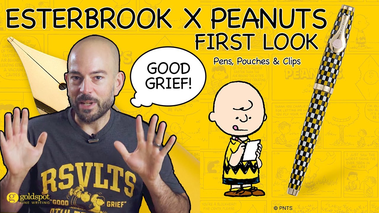 Коллекция ручек Esterbrook x Peanuts к 75-летию — первый взгляд 👀