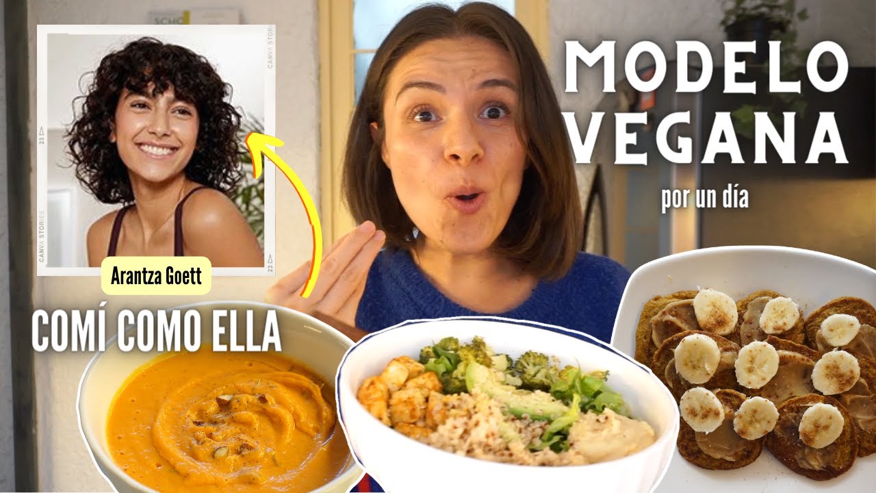 Comí como una Modelo Vegana por Un Día! 🥞😯