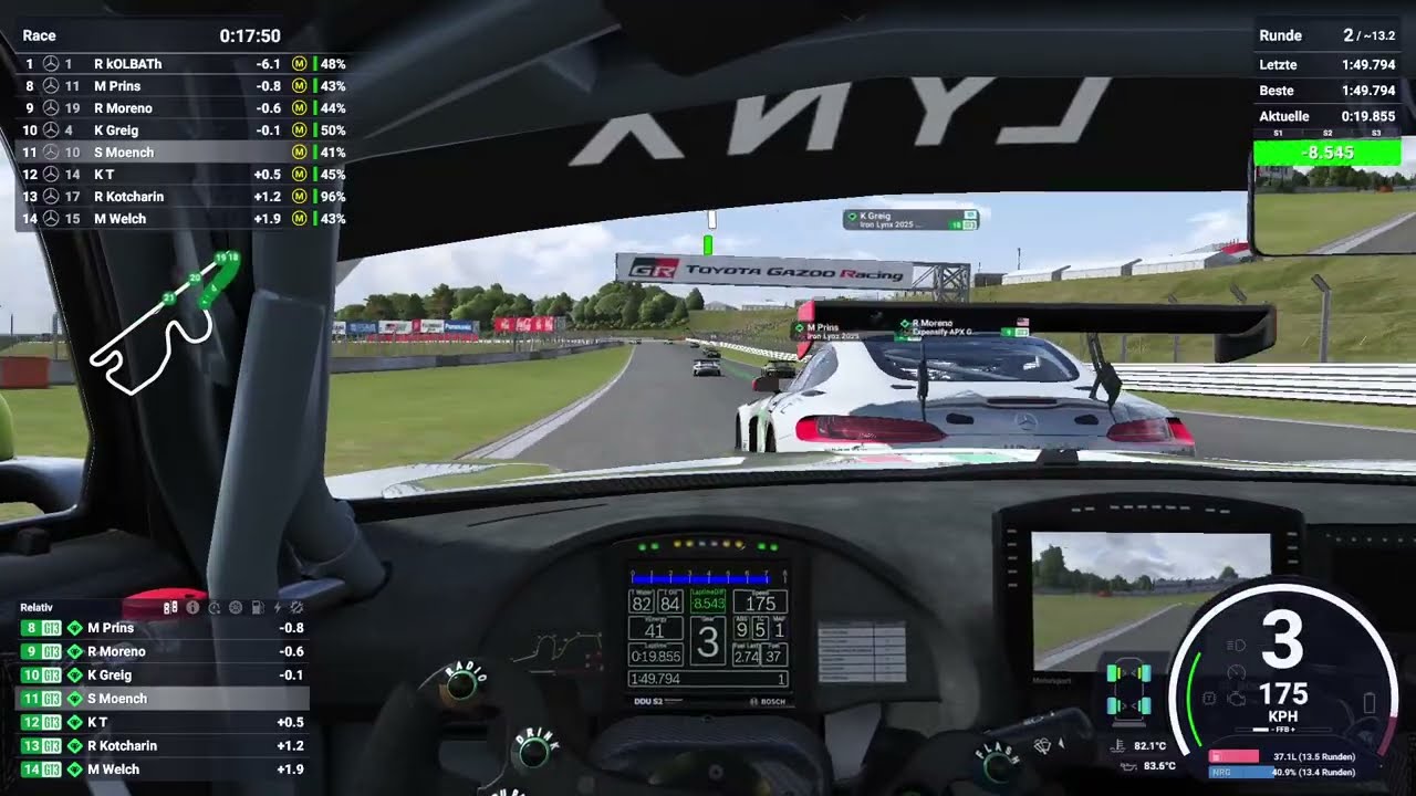 🔴 LIVE RENNEN: Le Mans Ultimate Online Racing