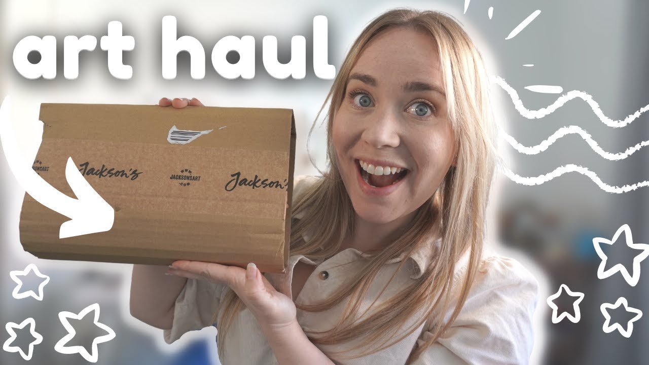Art Hauls Are My Favourite!! Jackson Art Haul