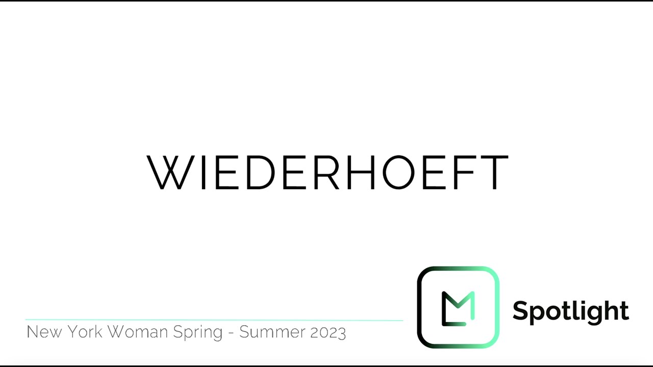 Wiederhoeft NYFW SS23 | Launchmetrics Spotlight