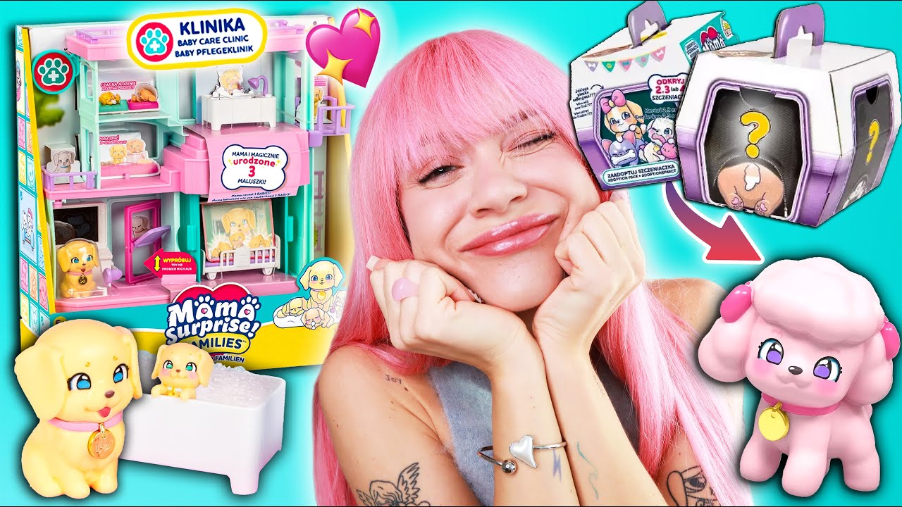 PIESEK KTÓRY RODZI SZCZENIACZKI! Mama Surprise! Rodzinka 🐶