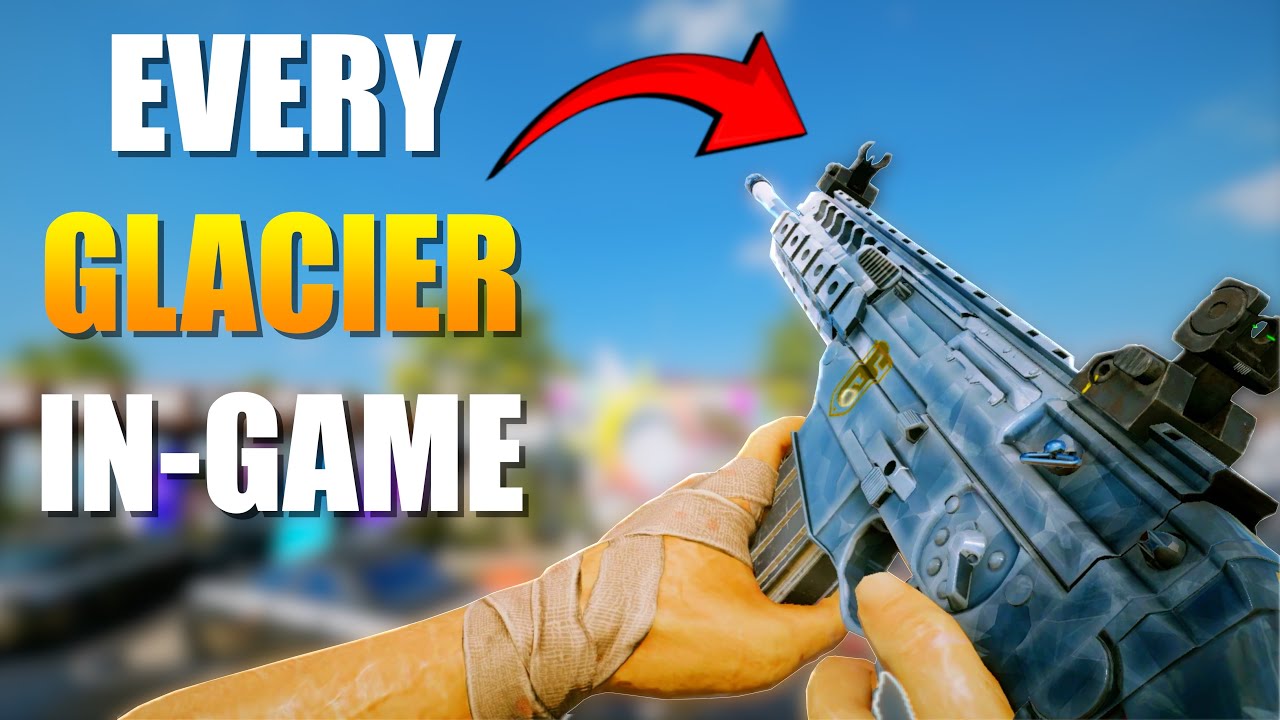 Every GLACIER Skin In Game - R6 MARKETPLACE (Before You Buy)