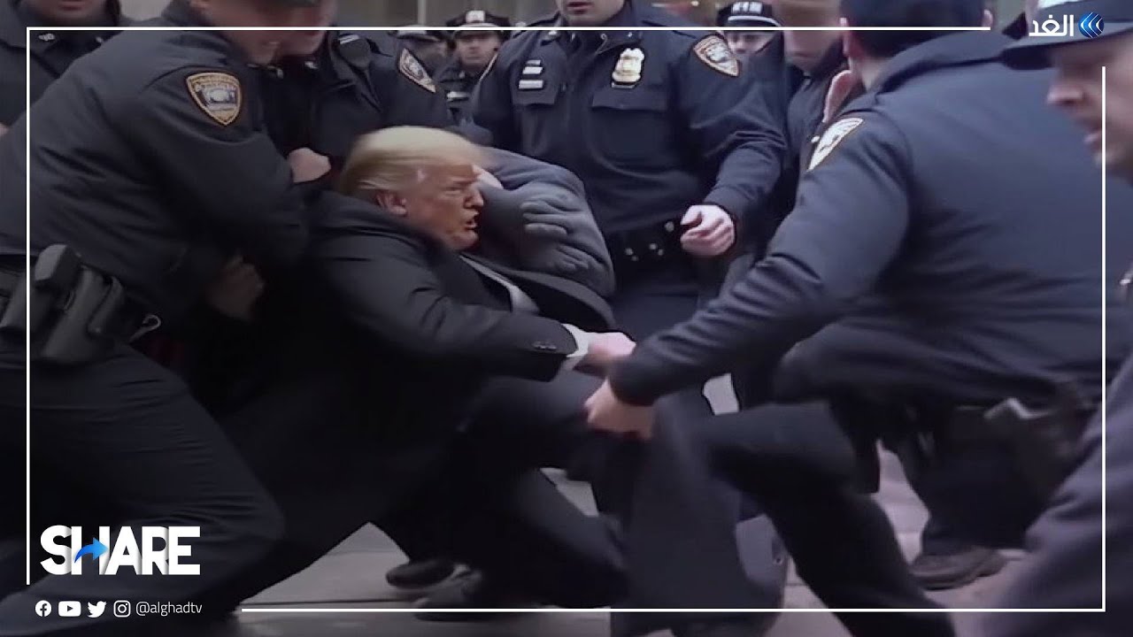 ما حقيقة صورة القبض على ترامب وما علاقتها بالذكاء الاصطناعي؟ | #شير