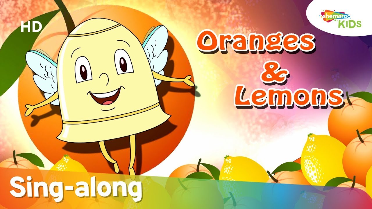 Oranges And Lemons (HD) Rhyme With Lyrics | Popular Nursery Rhymes | Shemaroo Kids Junior
