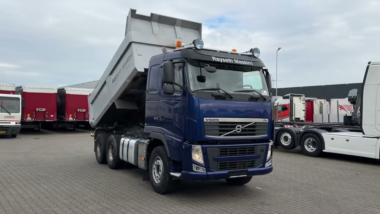 Volvo FH 540 6x4 Tipper Retarder Full steel with Big Axles 2012 our ref 30607