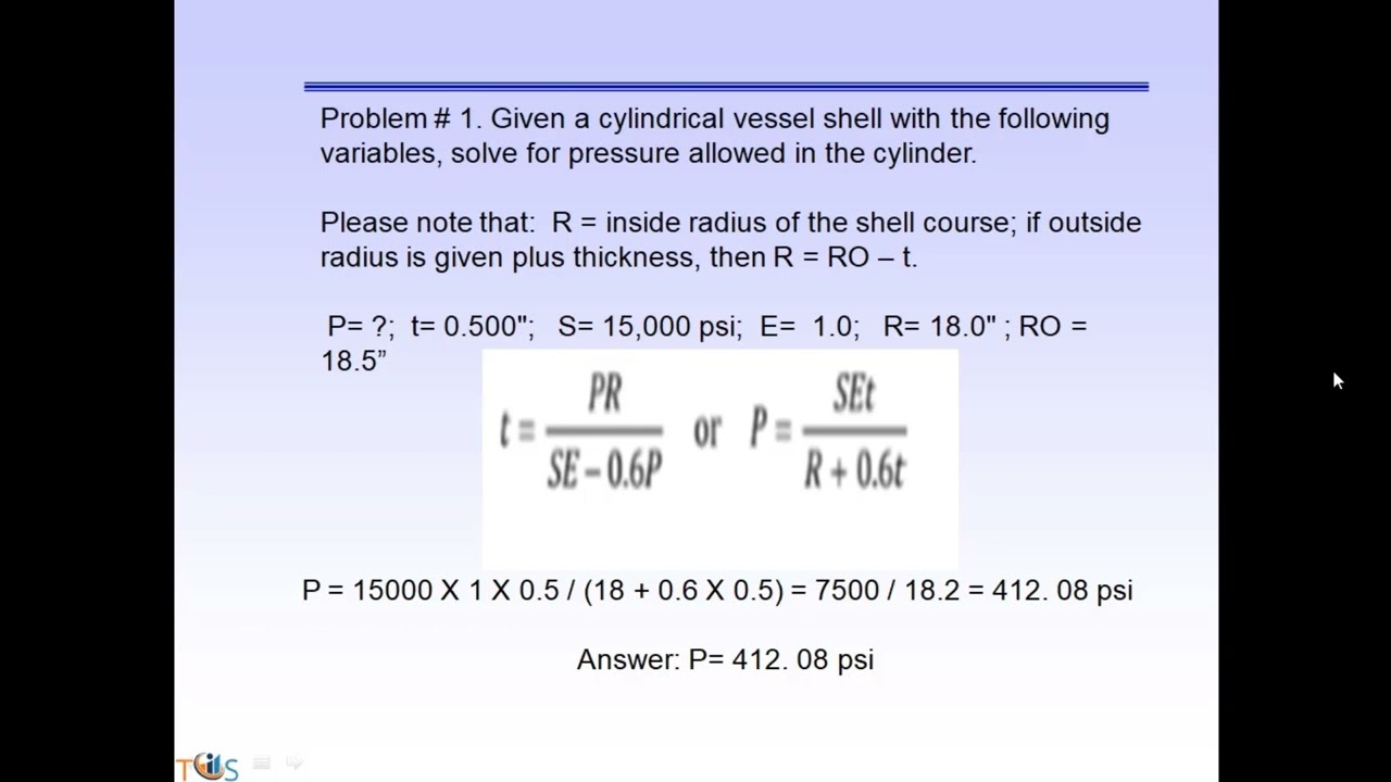 ASM VIII Pressure Vessel Construction Code
