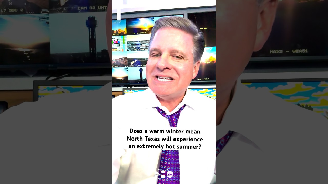 Does a warm winter mean North Texas will experience an extremely hot summer?