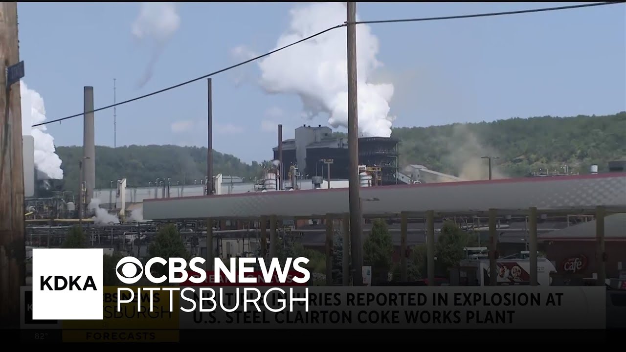 Emergency officials converge on U.S. Steel Clairton plant after explosion