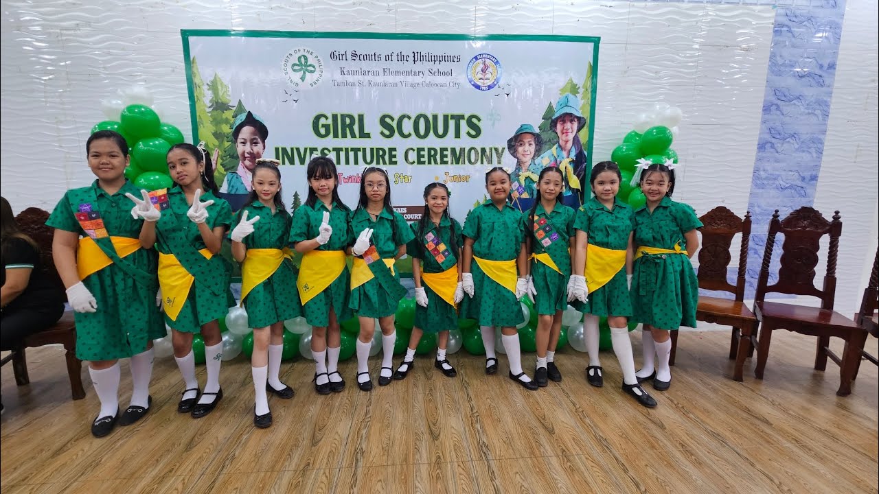 Girl Scout Investiture Ceremony (Doxology)| Grade 4 Junior Scout