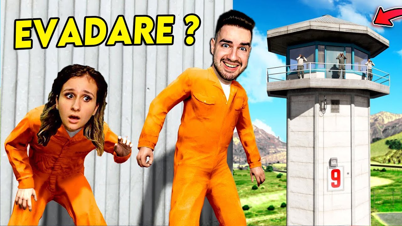 ⛔️Cea mai buna Evadare din INCHISOARE... | GTA 5 Real Life #12