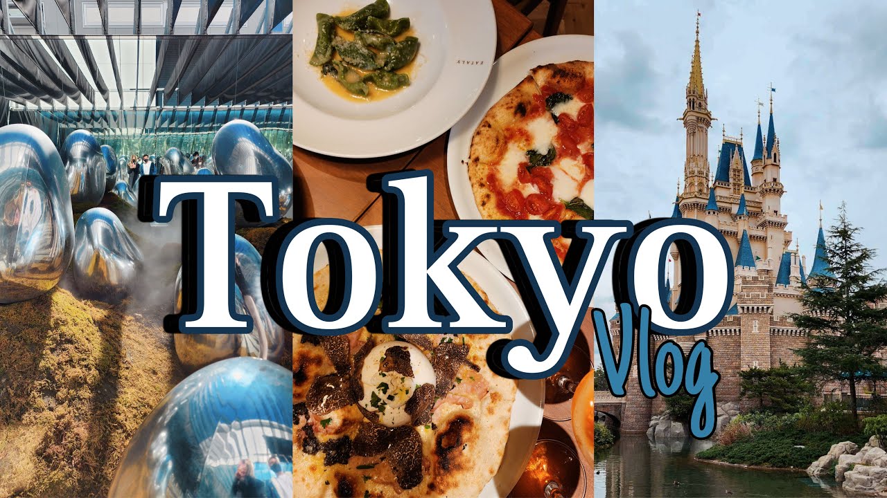 Japan Vlog 🇯🇵 | Teamlabs, Art Aquarium & Disney!