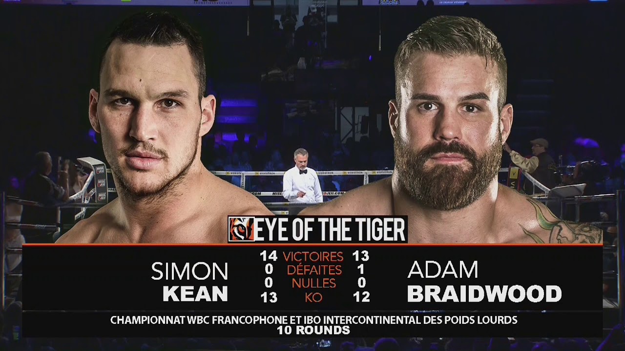 Simon Kean Vs Adam Braidwood Montage