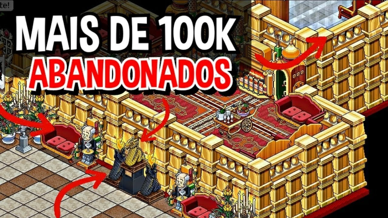 MAIS DE 100K ABANDONADOS NO HABBO HOTEL 2025