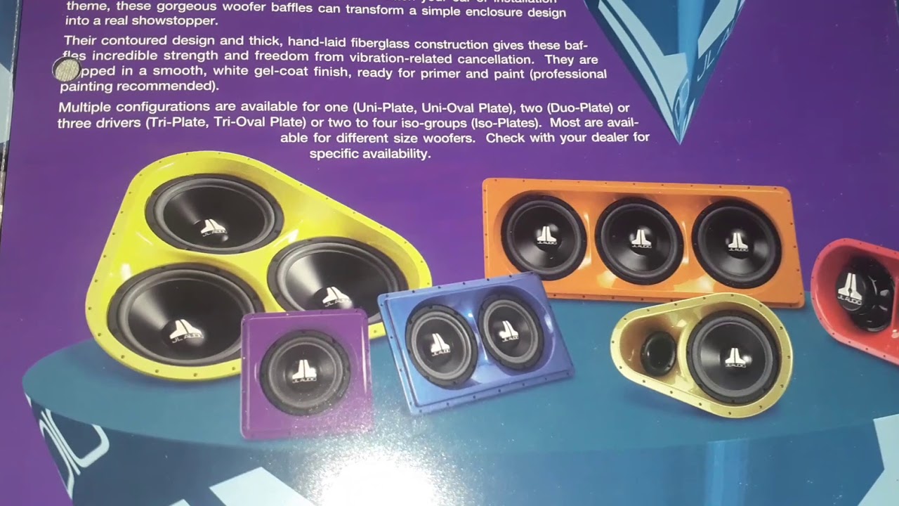 Old school JL Audio swag