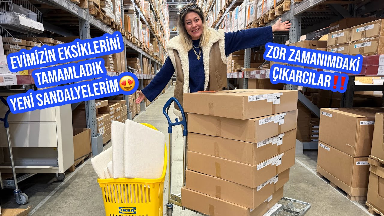 ZOR ZAMANIMDAKİ ÇIKARCILAR‼️YENİ SALDALYELERİM😍EVİN EKSİKLERİNİ TAMAMLADIK🎉ALIŞVERİŞ VLOG