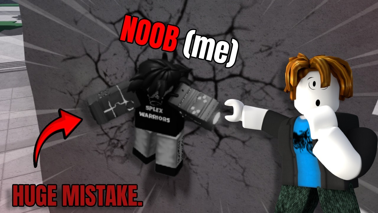 NOOB Tries The Strongest Battlegrounds for the First Time… (BAD IDEA)