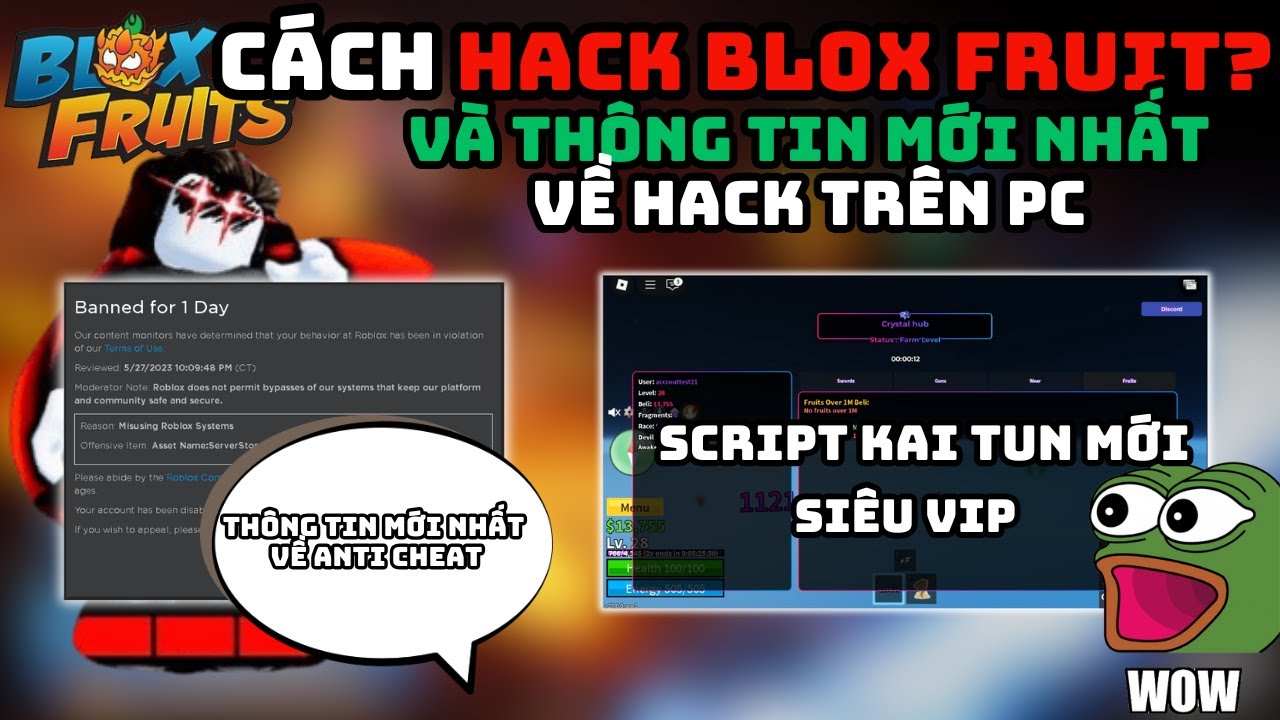 How to Hack Blox Fruit 27.6 on PC - Script Auto Kaitun Information About Hacking on Roblox PC