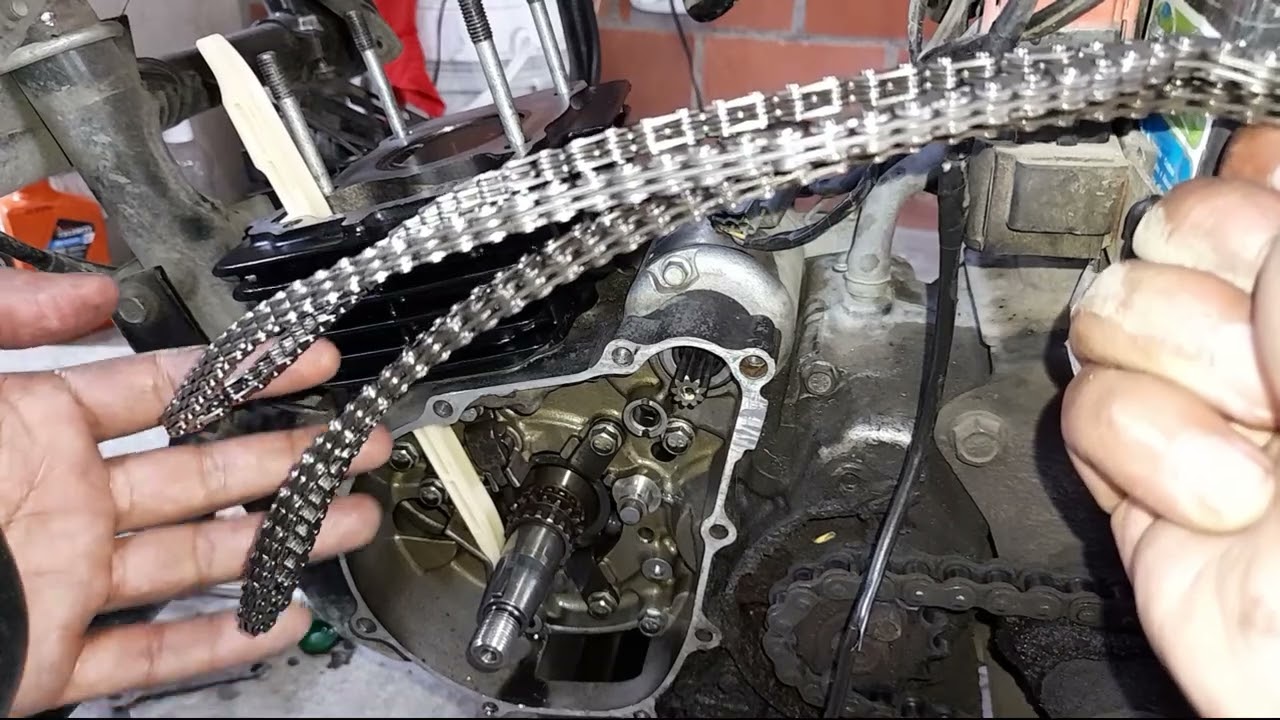 Como Cambiar cadenilla CB150, XR150, cbf 150, y muchas mas