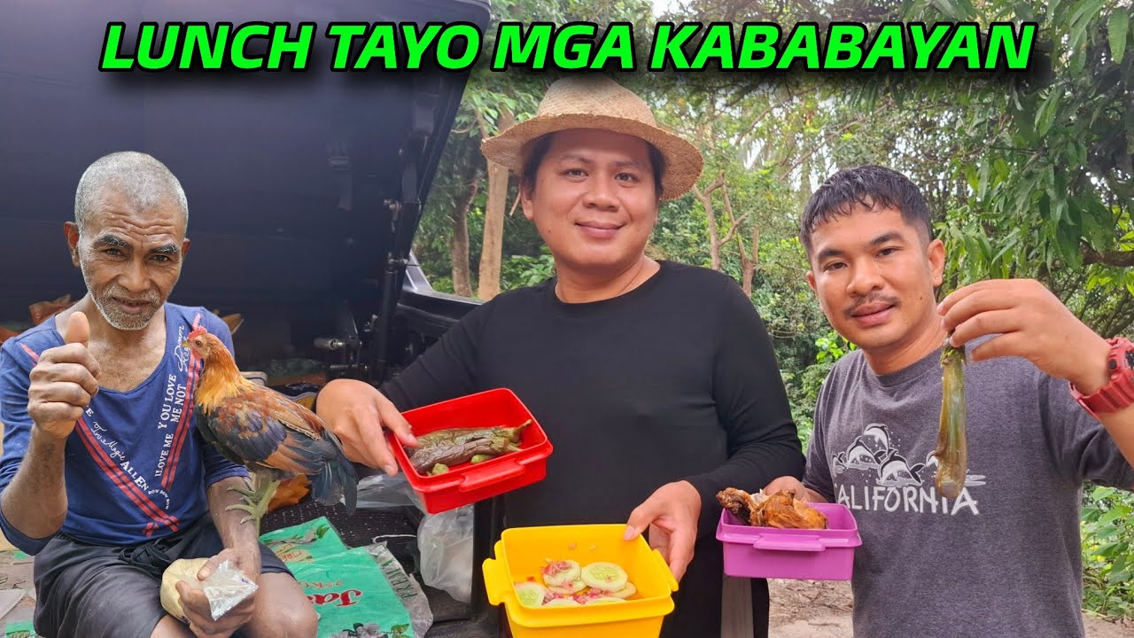 Kain muna ang team Lorry bago baba kay Tatay Ronnie nagutom na galing pa Pangasinan 
