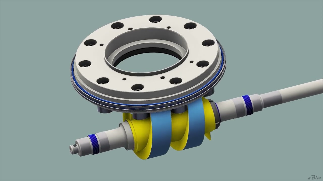 TAKTOMAT  Rotatory Indexer type RTF 900_ Barrel CAM Indexer_ Working Animation Video