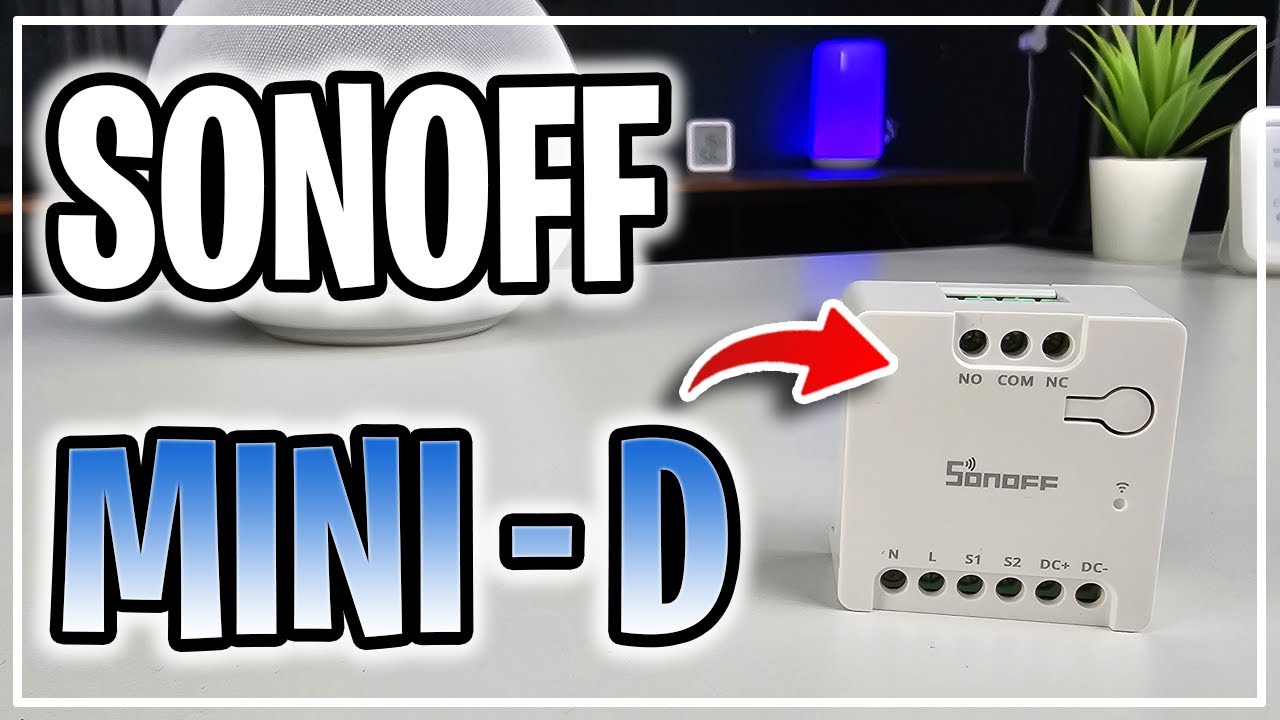 🔴NUEVO SONOFF MINI-D - Rel&eacute; de Contacto Seco WiFi Matter