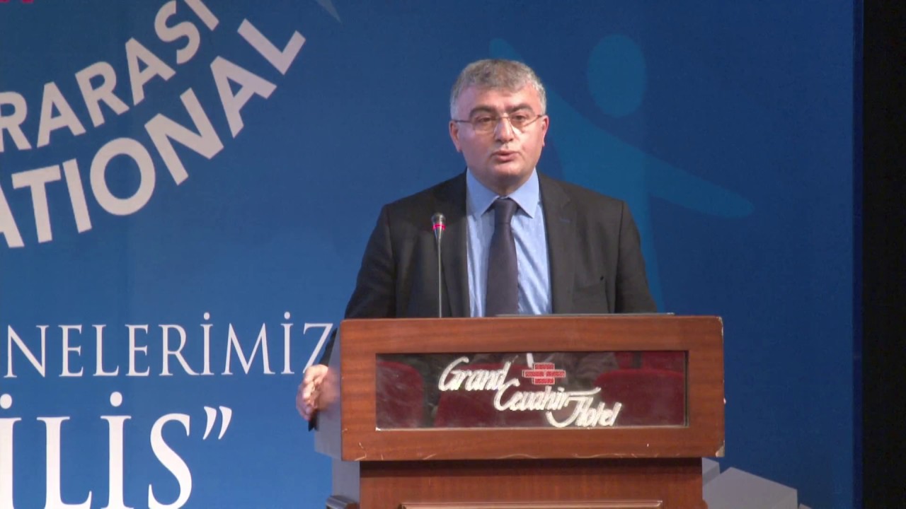 BİLİM KURULU BAŞKANI PROF. YAŞAR ÖZBAY'IN SONUÇ BİLDİRİSİ SUNUMU