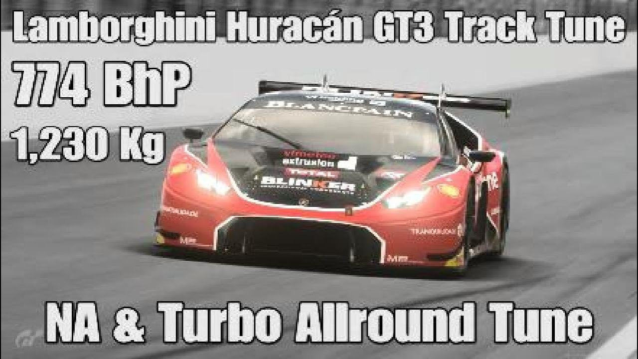 [789PP] GT7 Lamborghini Huracán GT3 Track Tune (1.31 Physics)